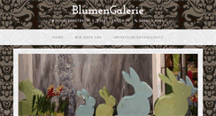 Desktop Screenshot of blumengalerie.de